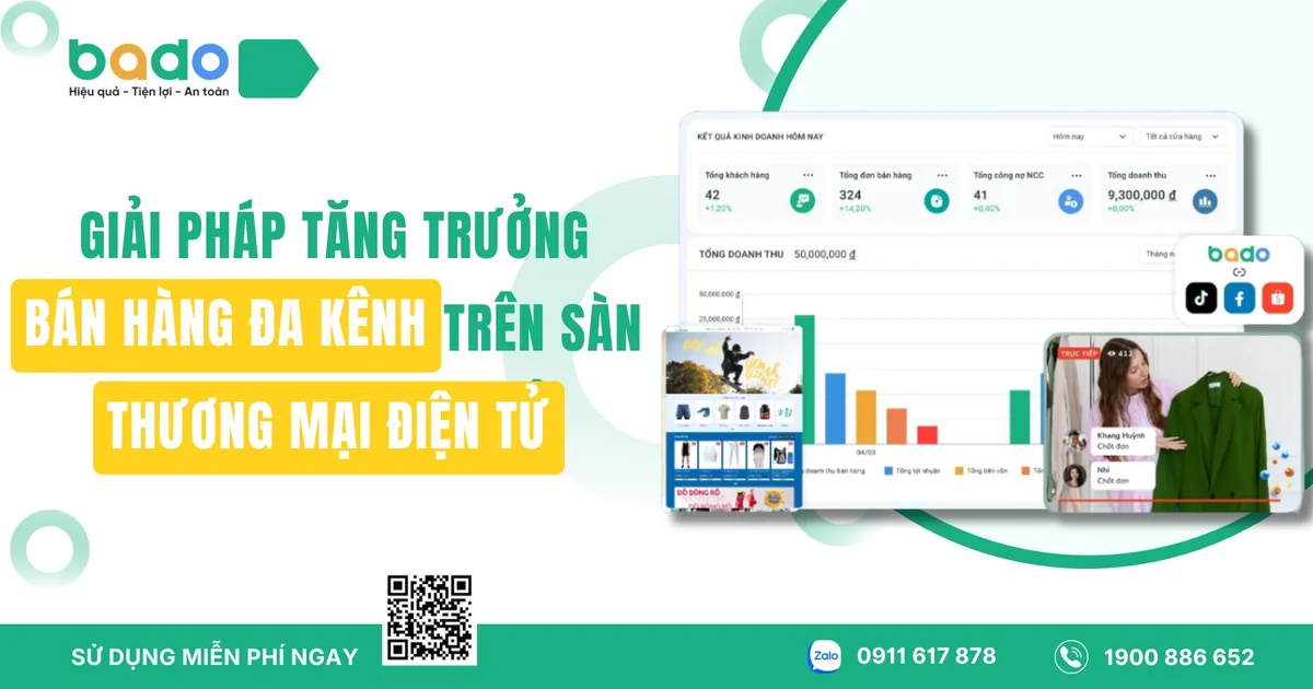 Giải pháp tăng trưởng bán hàng đa kênh